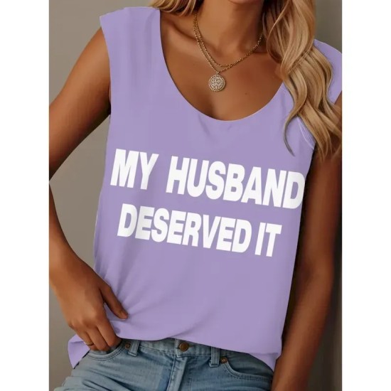 Women's Camisole Tank Top Graphic Letter Graffiti Vintage Tropical Stylish Sleeveless Crew Neck Scoop Neck Regular Tops Daily Print Black Pink Army Gr