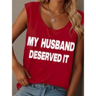 Women's Camisole Tank Top Graphic Letter Graffiti Vintage Tropical Stylish Sleeveless Crew Neck Scoop Neck Regular Tops Daily Print Black Pink Army Gr